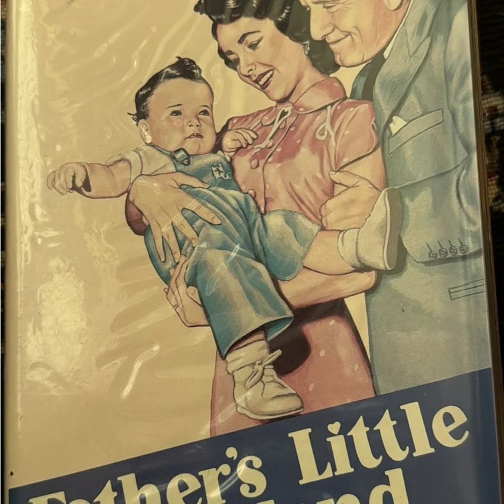 Vintage Father's Little Dividend VHS 1951, collectors treasure! Elizabeth Taylor